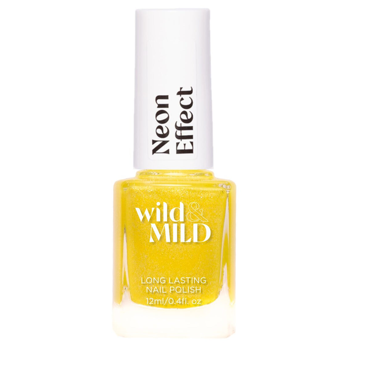 Lac de unghii Wild & Mild Neon Effect, N.04 - Shocking Sherbet, 12 ml, Wild & Mild