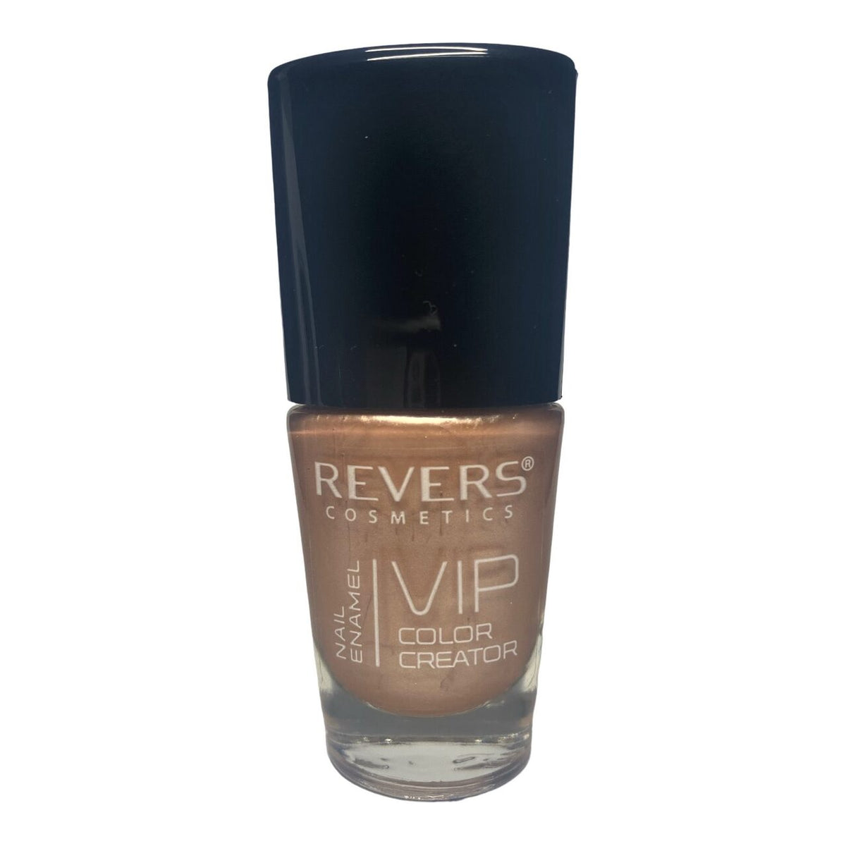 Lac de unghii VIP 3D, N.053 - Crem nude sidefat, 12 ml, Revers Cosmetics