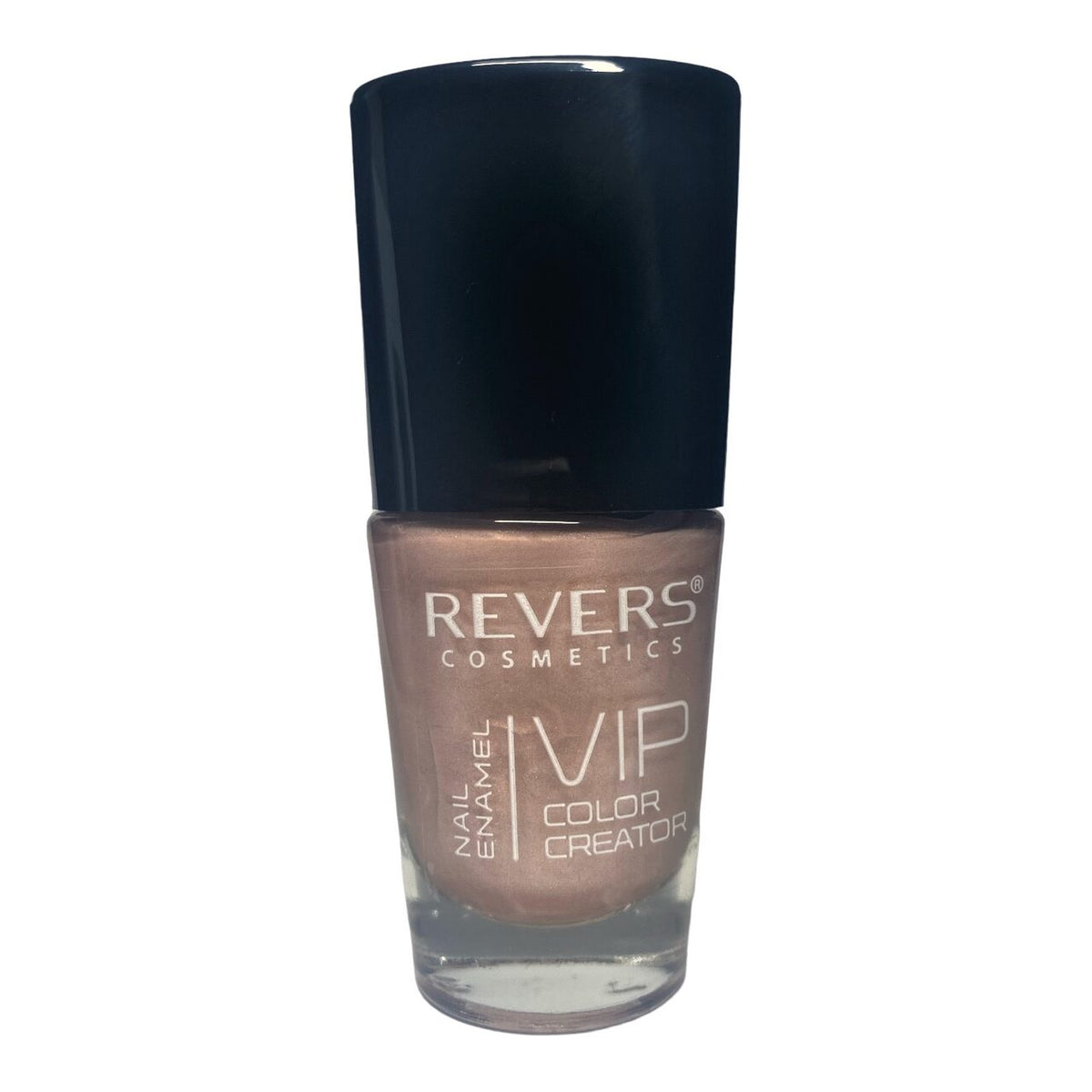 Lac de unghii VIP 3D, N.056 - Nude sidefat, 12 ml, Revers Cosmetics