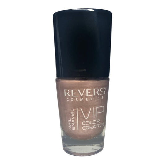 Lac de unghii VIP 3D, N.056 - Nude sidefat, 12 ml, Revers Cosmetics