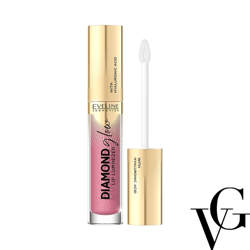 Luciu de buze Diamond Glow Lip, 4.5 ml, Eveline Cosmetics
