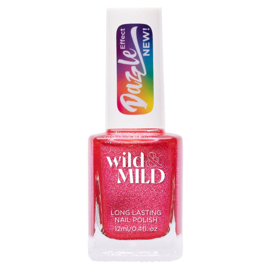 Lac de unghii Wild & Mild Dazzle Effect, N.05 - Wicked Love, 12 ml, Wild & Mild