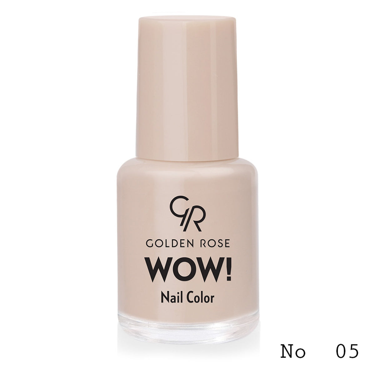 Lac de unghii WOW! Nail Color, 05, 6 ml, Golden Rose