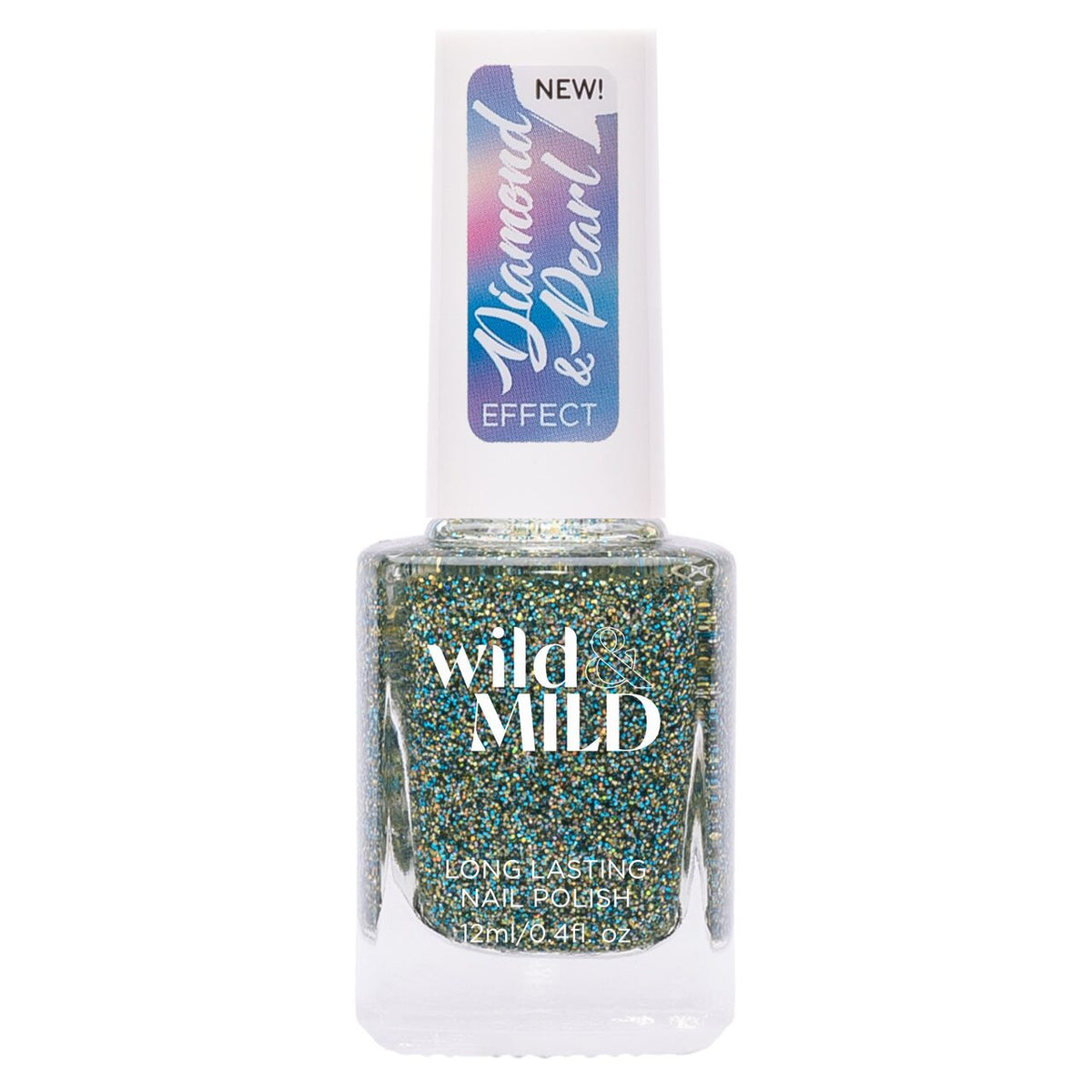 Lac de unghii Wild & Mild Diamond & Pearl Effect, N.05 - Eternal Light, 12 ml, Wild & Mild