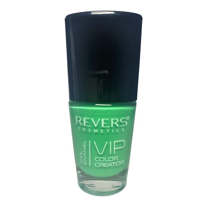Lac de unghii VIP 3D, N.066 - Verde neon, 12 ml, Revers Cosmetics