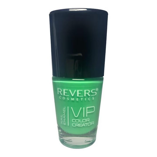 Lac de unghii VIP 3D, N.066 - Verde neon, 12 ml, Revers Cosmetics