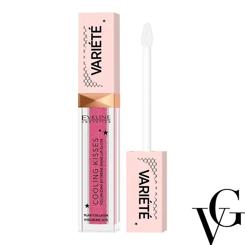 Luciu de buze Cooling Kisses Variete, 6,8 ml, Eveline Cosmetics