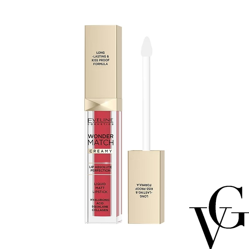 Ruj Lichid Wonder Match, 6,8 ml, Eveline Cosmetics