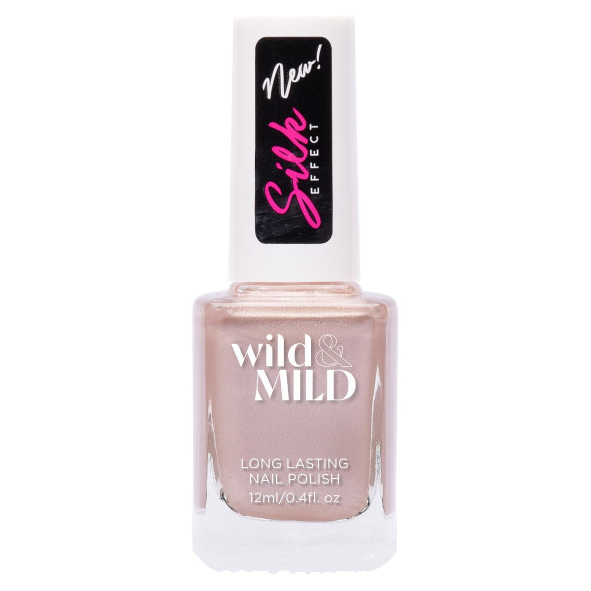 Lac de unghii Wild & Mild Silk Effect, N.06 - Let Me Go, 12 ml, Wild & Mild