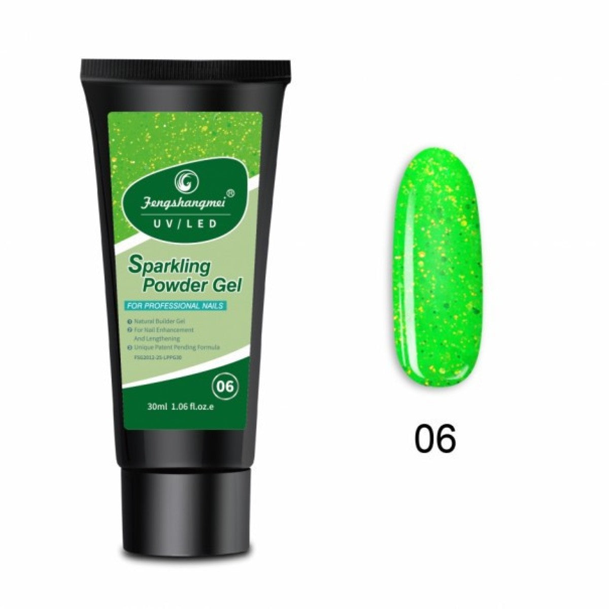 Polygel Sparkling N.06, 30 ml, Fengshangmei