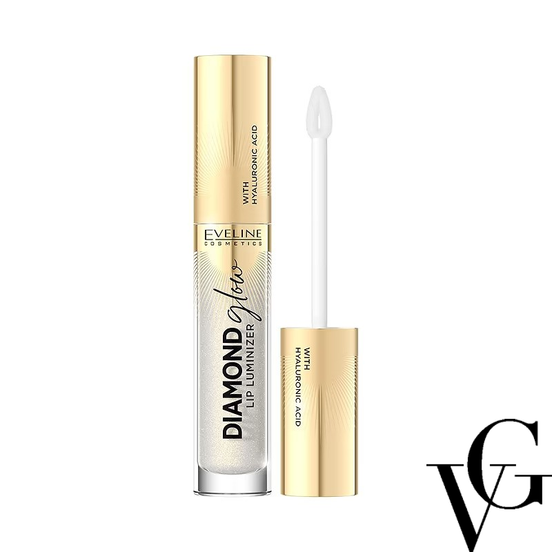 Luciu de buze Diamond Glow Lip, 4.5 ml, Eveline Cosmetics