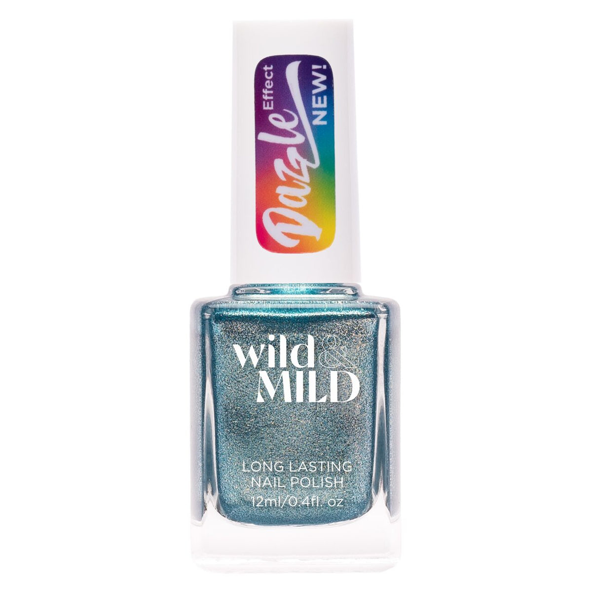 Lac de unghii Wild & Mild Dazzle Effect, N.07 - Frozensation, 12 ml, Wild & Mild