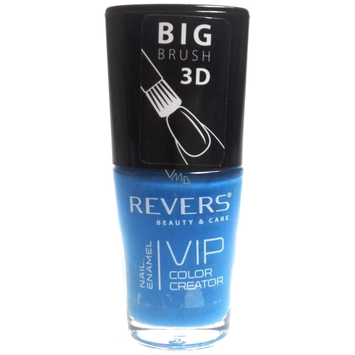 Lac de unghii VIP 3D, N.080 - Albastru, 12 ml, Revers Cosmetics
