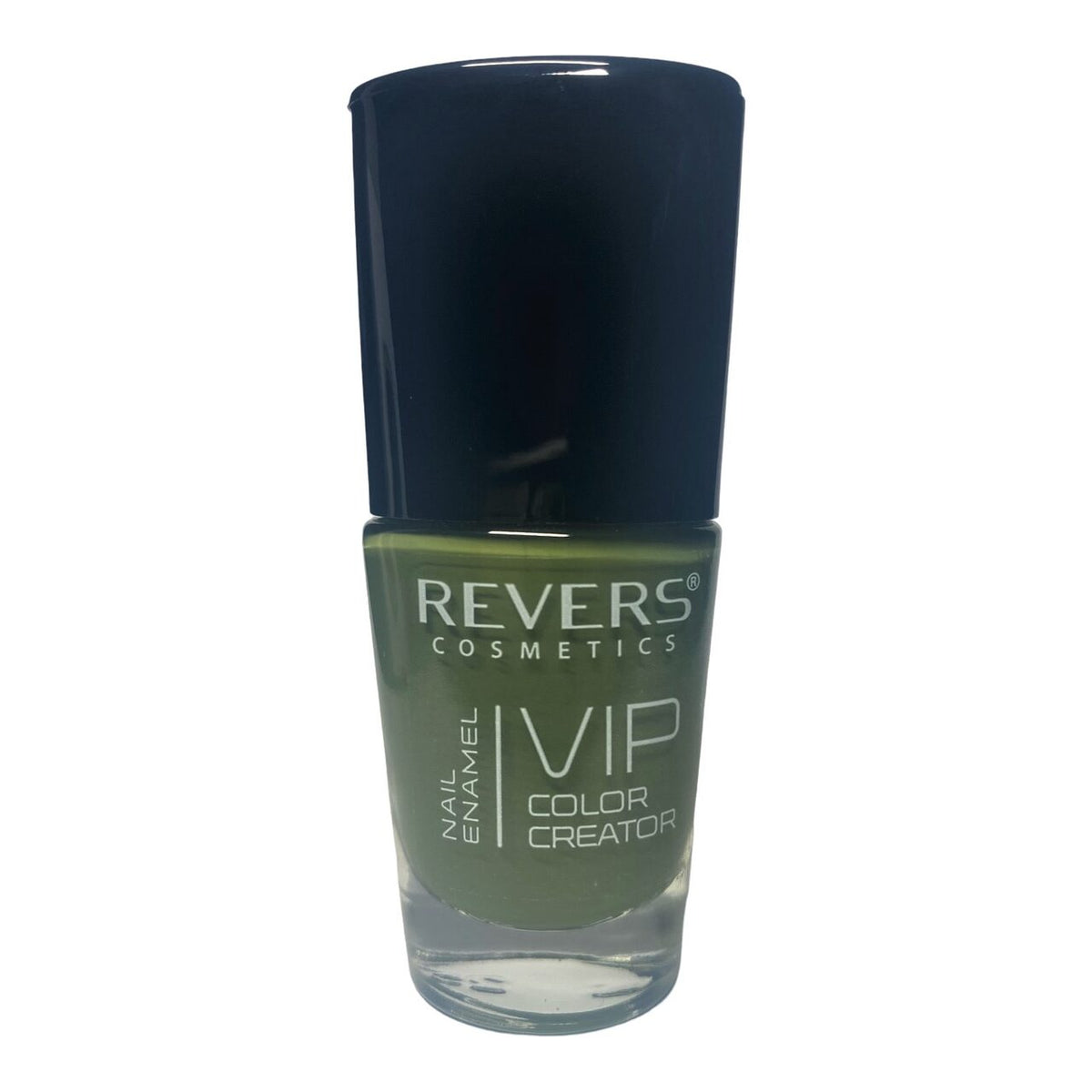 Lac de unghii VIP 3D, N.089 - Verde oliv, 12 ml, Revers Cosmetics