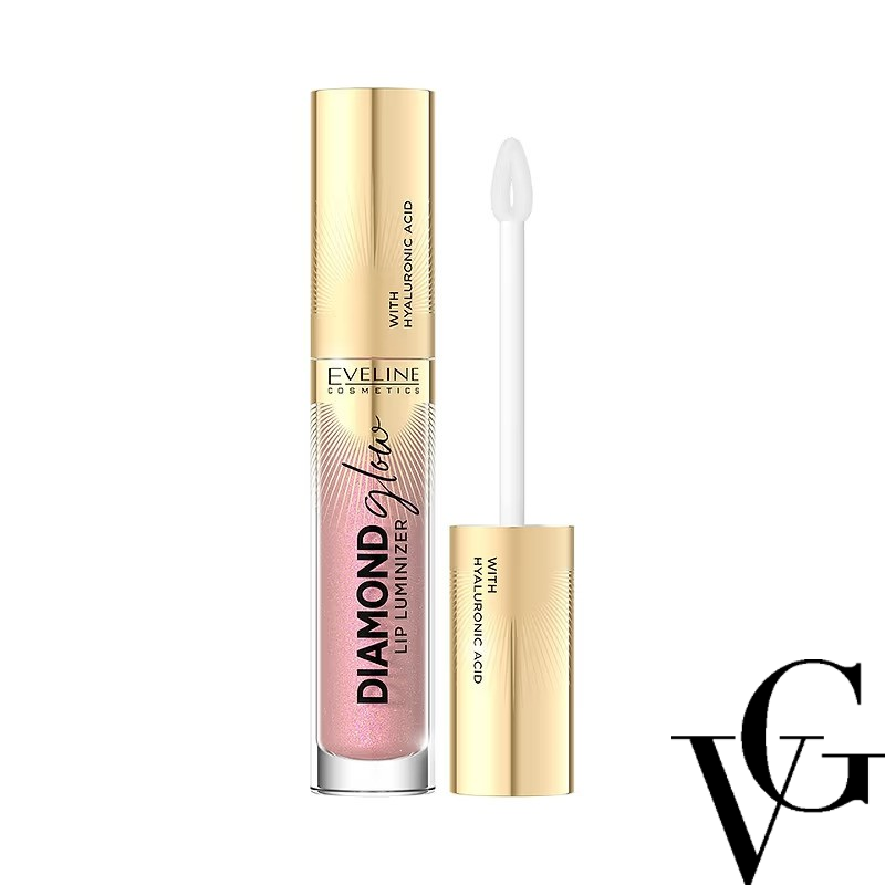 Luciu de buze Diamond Glow Lip, 4.5 ml, Eveline Cosmetics