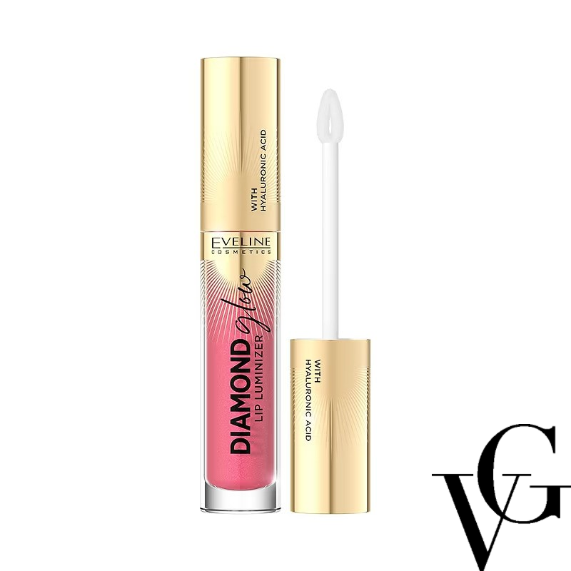 Luciu de buze Diamond Glow Lip, 4.5 ml, Eveline Cosmetics