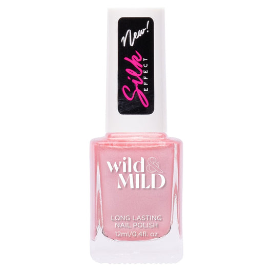 Lac de unghii Wild & Mild Silk Effect, N.09 - Candy Floss, 12 ml, Wild & Mild