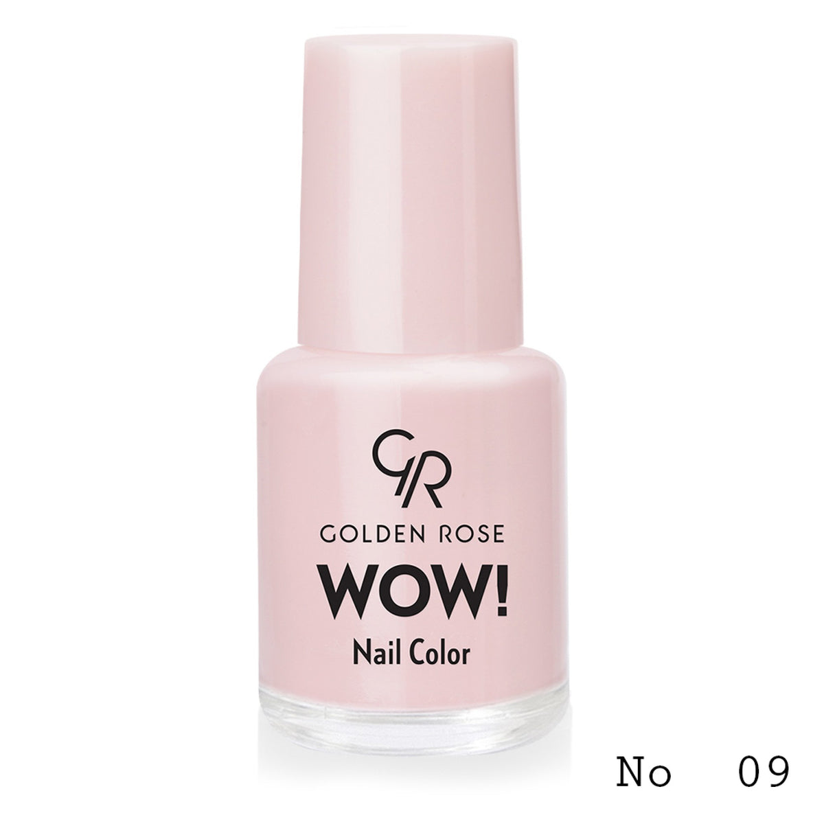 Lac de unghii WOW! Nail Color, 09, 6 ml, Golden Rose