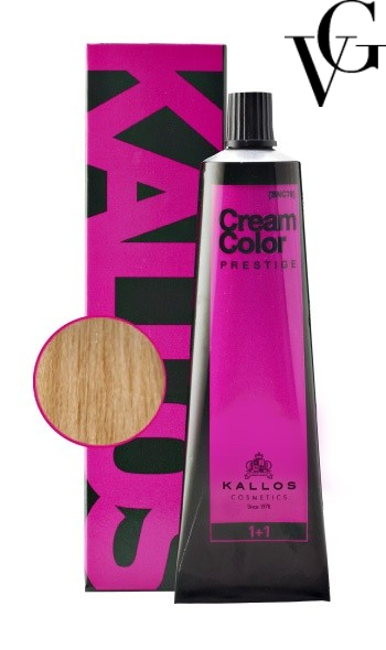 Vopsea de păr Prestige 10, Blond platinat, 60 ml, Kallos