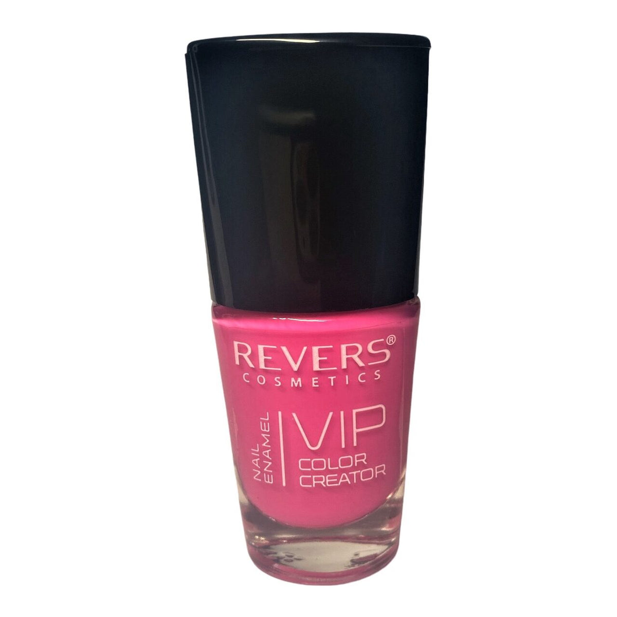 Lac de unghii VIP 3D, N.102 - Roz neon, 12 ml, Revers Cosmetics