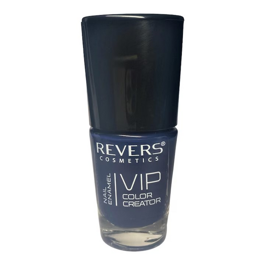 Lac de unghii VIP 3D, N.106 - Bleumarin mat, 12 ml, Revers Cosmetics