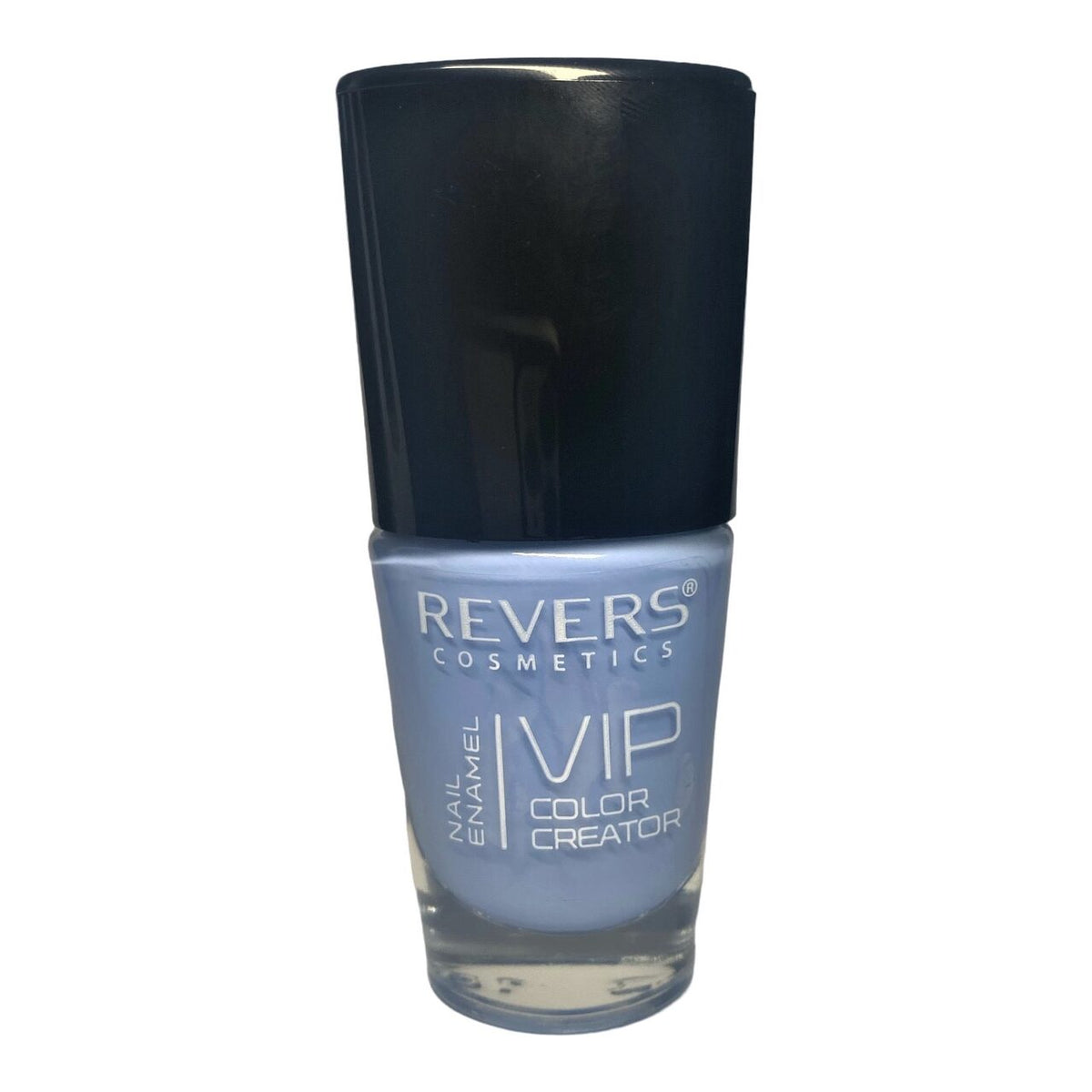 Lac de unghii VIP 3D, N.107 - Baby blue, 12 ml, Revers Cosmetics