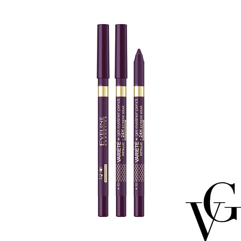Creion de ochi Gel Variete Intense Color/Metallic, 1.1 gr, Eveline Cosmetics