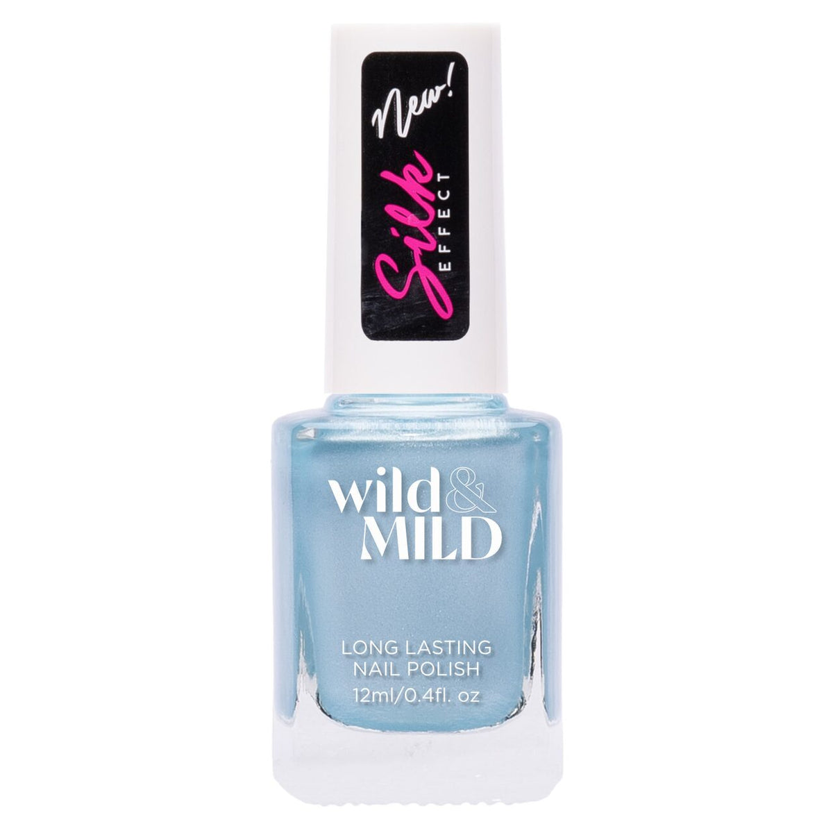 Lac de unghii Wild & Mild Silk Effect, N.10 - Cool Idea, 12 ml, Wild & Mild