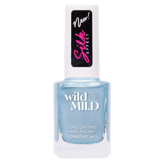 Lac de unghii Wild & Mild Silk Effect, N.10 - Cool Idea, 12 ml, Wild & Mild