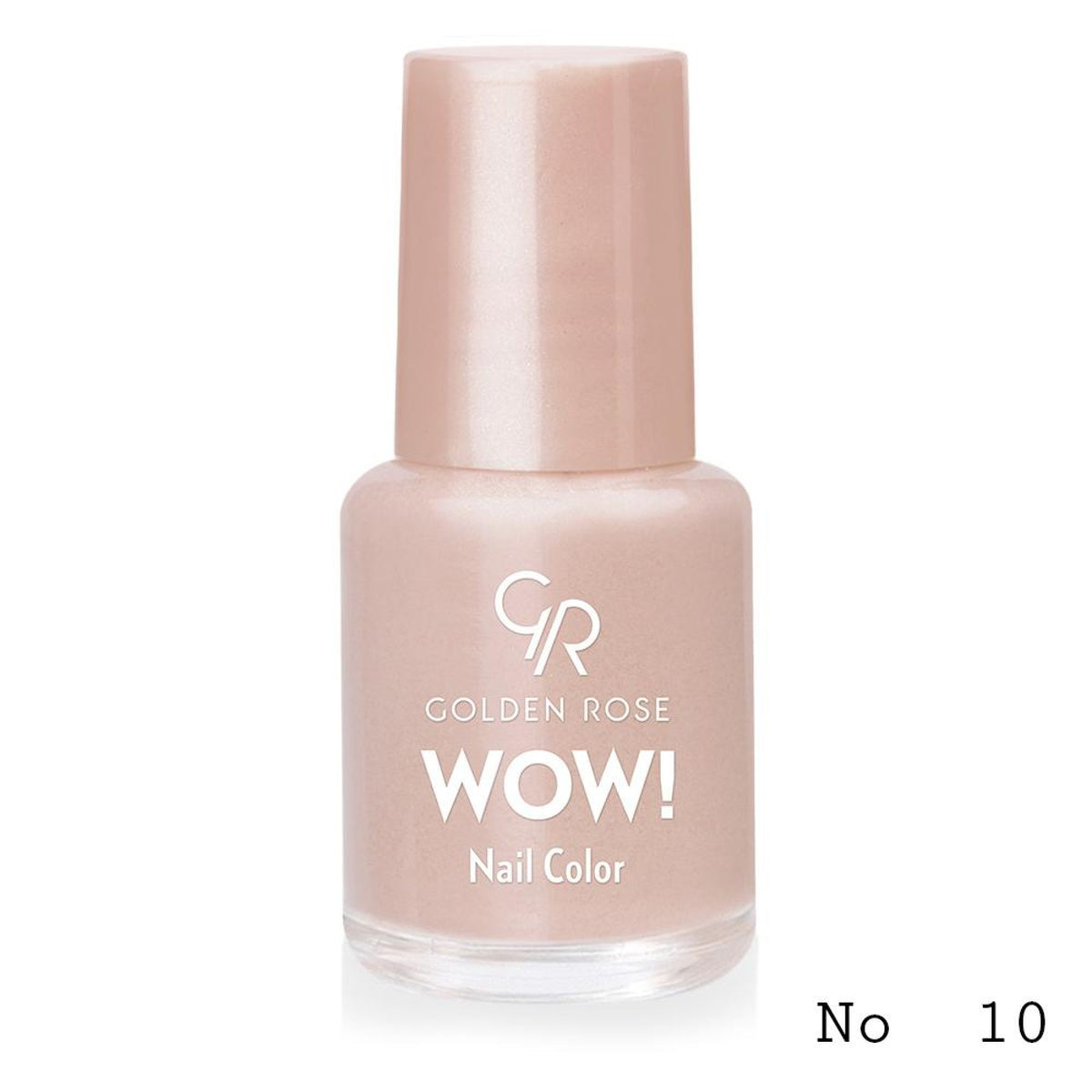 Lac de unghii WOW! Nail Color, 10, 6 ml, Golden Rose
