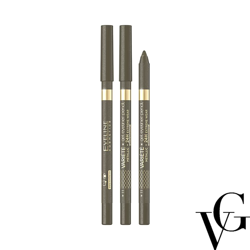 Creion de ochi Gel Variete Intense Color/Metallic, 1.1 gr, Eveline Cosmetics