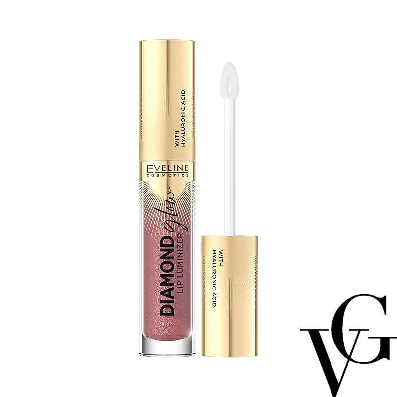 Luciu de buze Diamond Glow Lip, 4.5 ml, Eveline Cosmetics