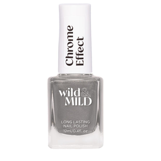 Lac de unghii Wild & Mild Chrome Effect, N.11 - Metalloid Majesty, 12 ml, Wild & Mild