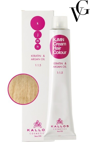 Vopsea de păr profesională 12.0, Blond ultra special, 100 ml, Kallos