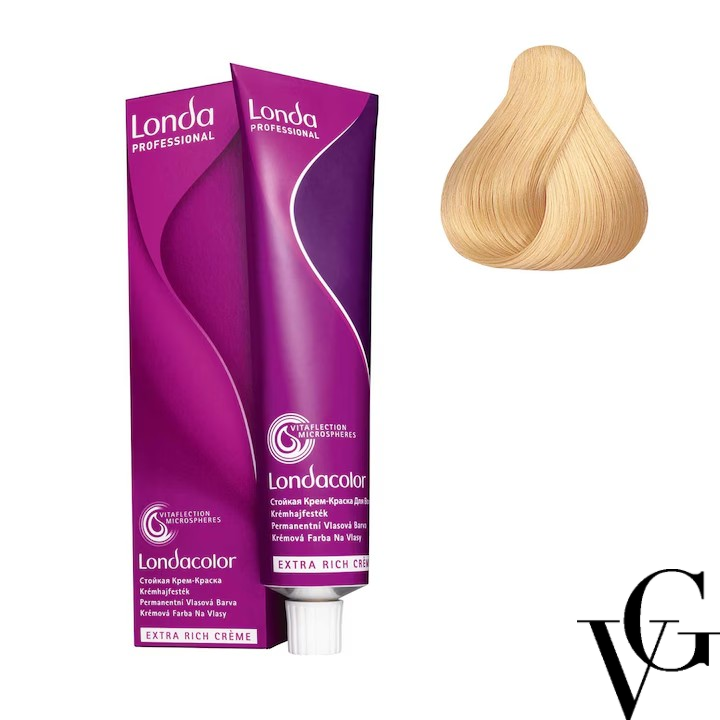 Vopsea de păr Extra Rich Permanent Color 12/03, Blond special auriu, 60 ml, Londa Professional