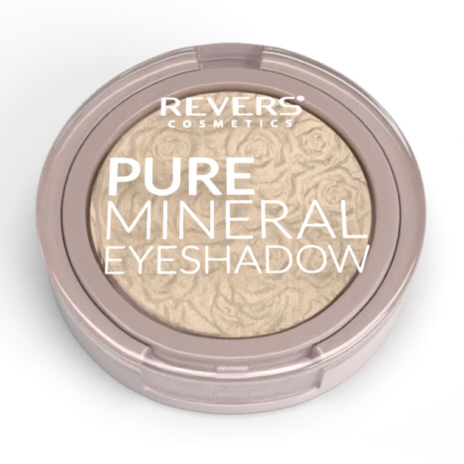 Fard de pleoape monocolor Mineral Pure, Nuanțe naturale/sidefate, 2.5 gr, Revers Cosmetics