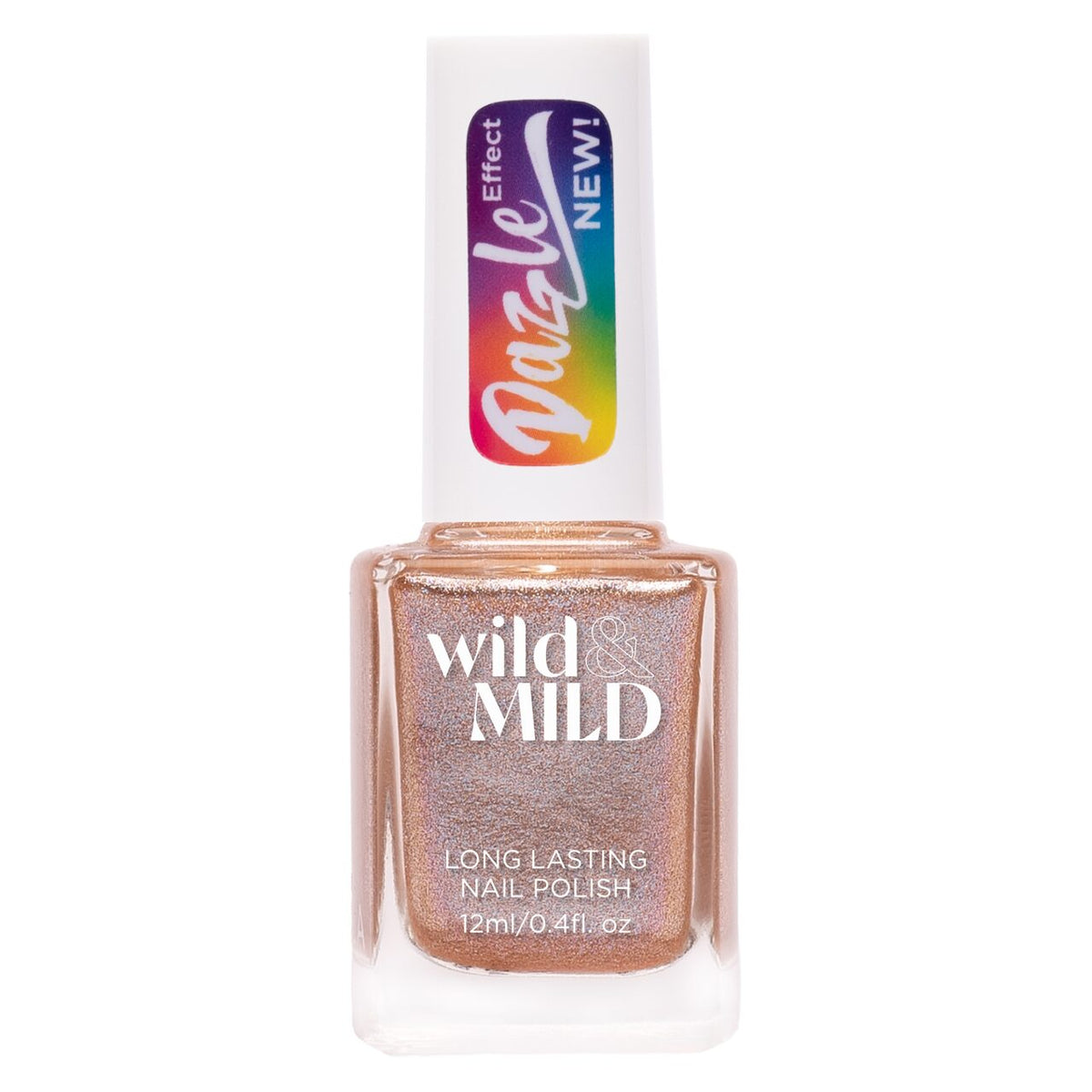 Lac de unghii Wild & Mild Dazzle Effect, N.12 - Freezing Point, 12 ml, Wild & Mild