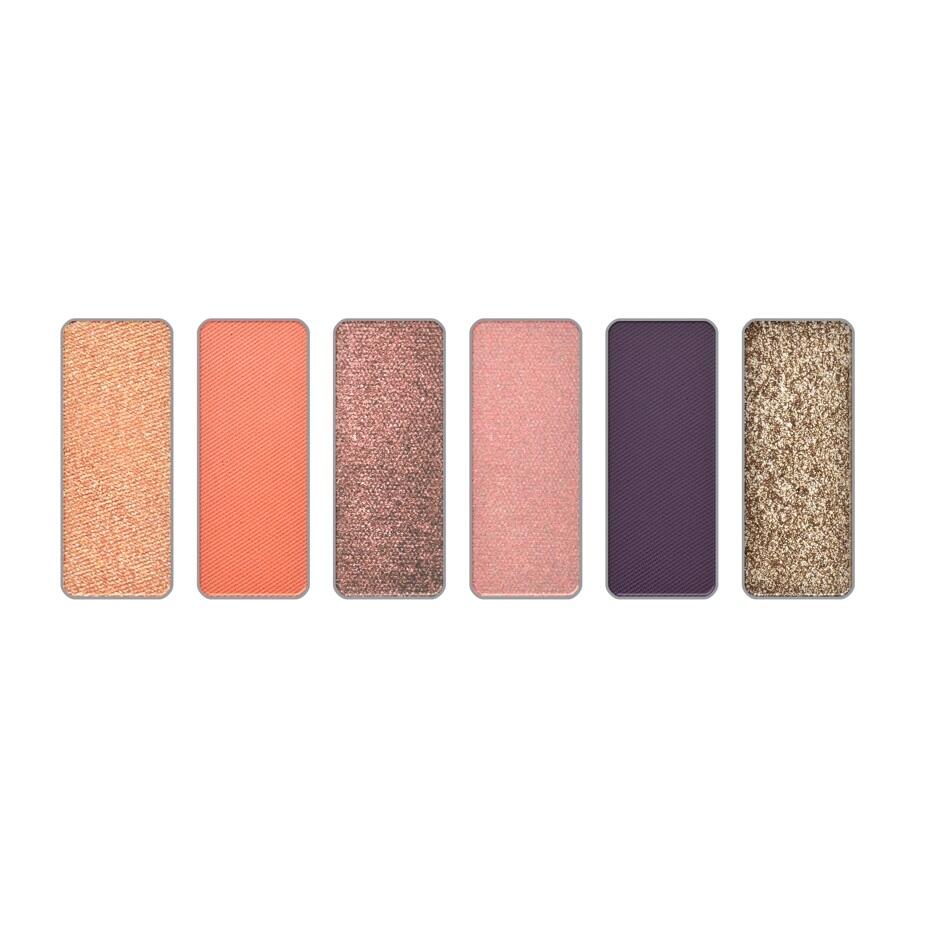 Paletă fard ochi 6 nuanțe New City Trends N.15, 9 gr, Revers Cosmetics