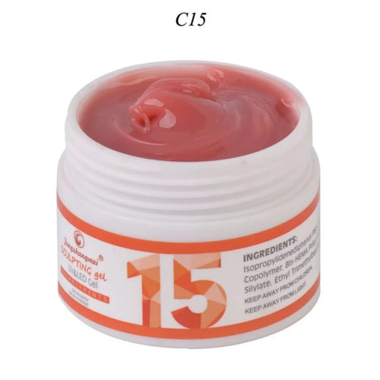 Gel de construcție unghii UV 15, 50 ml, Fengshangmei