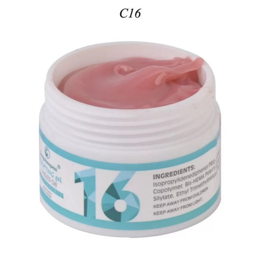 Gel de construcție unghii UV 16, 50 ml, Fengshangmei