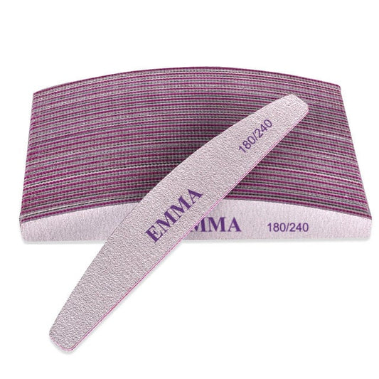 Pilă de unghii profesională, 180/240, EMMA