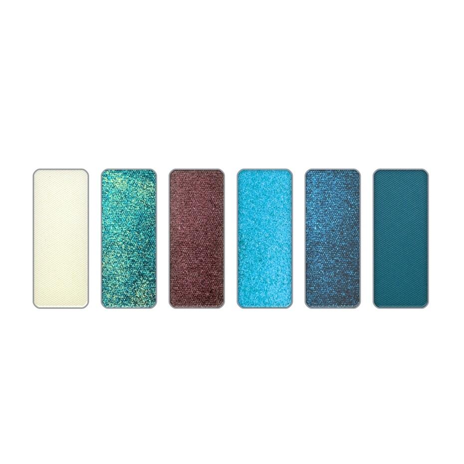 Paletă fard ochi 6 nuanțe New City Trends N.18, 9 gr, Revers Cosmetics