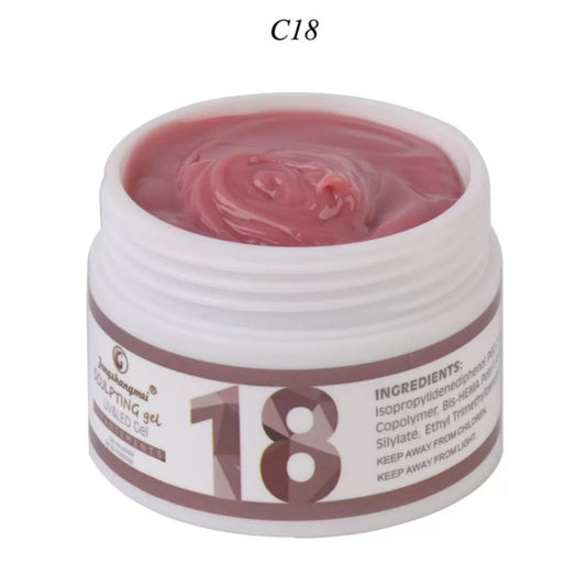 Gel de construcție unghii UV 18, 15 ml, Fengshangmei