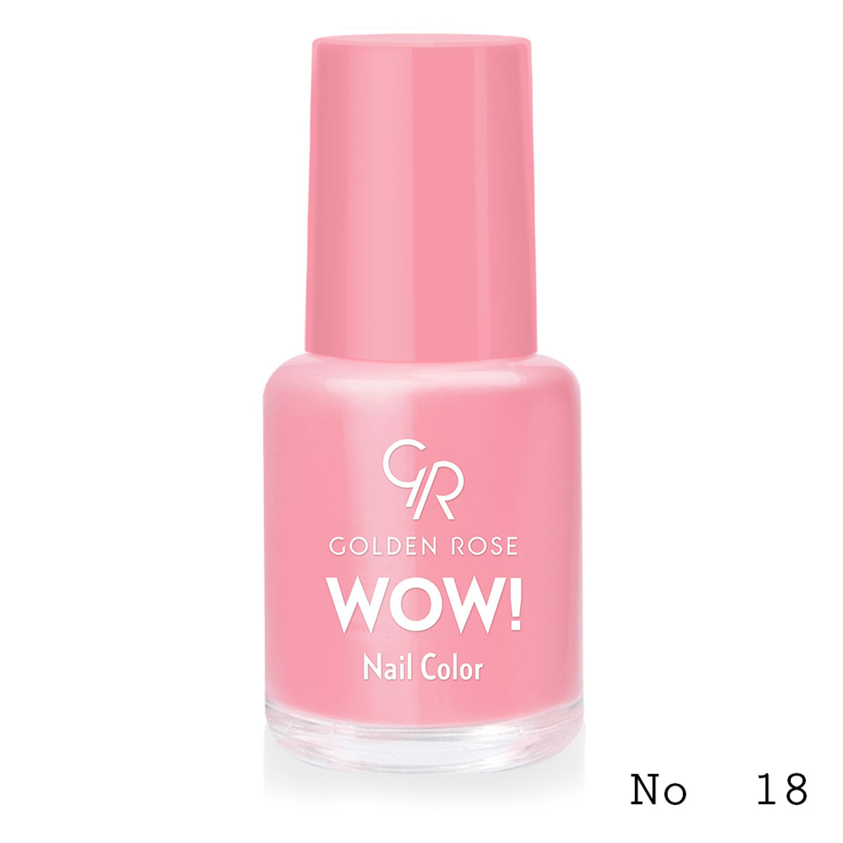 Lac de unghii WOW! Nail Color, 18, 6 ml, Golden Rose
