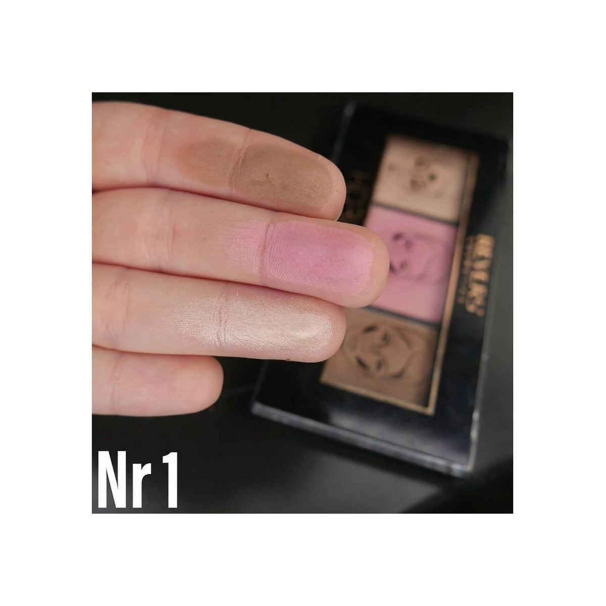 Kit contur Pro Contour HD Beauty 01, 12 gr, Revers Cosmetics