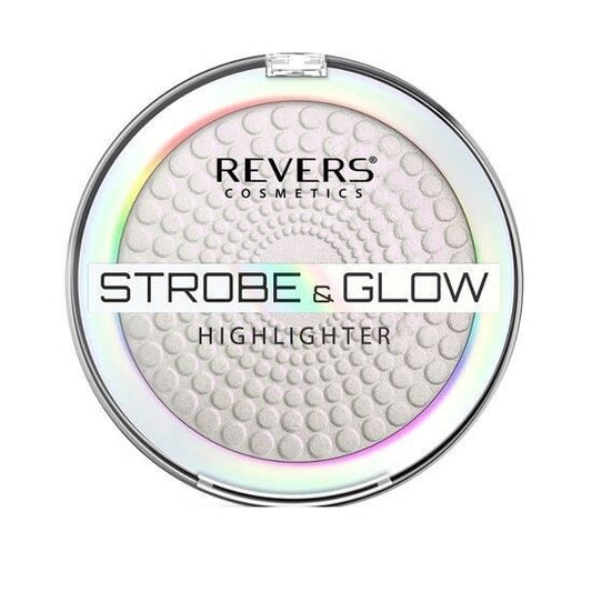 Pudră iluminatoare Strobe and Glow 01, 8 gr, Revers Cosmetics