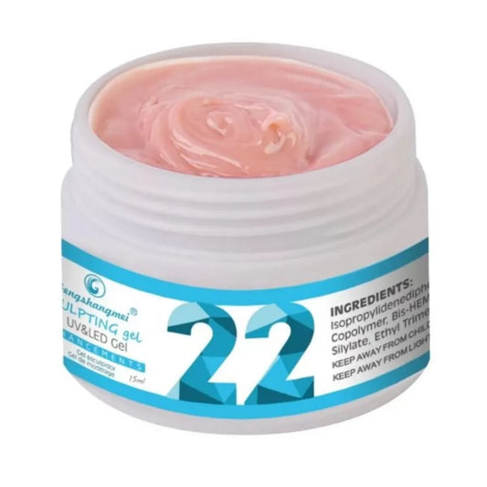 Gel de construcție unghii UV 22, 15 ml, Fengshangmei