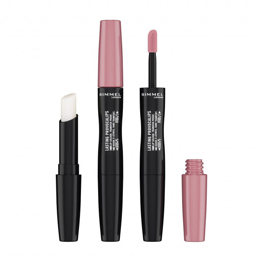 Ruj lichid Lasting Provocalips Double Ended, N.220 Rose, 3.9 gr, Rimmel London