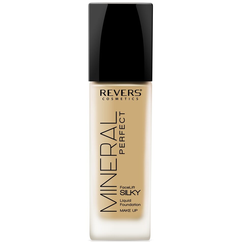 Fond de ten cu pompiță Mineral Perfect N.23 Bej, 40 ml, Revers Cosmetics
