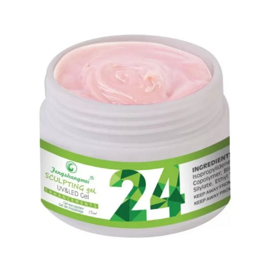 Gel de construcție unghii UV 24, 15 ml, Fengshangmei